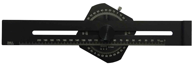 Streichmass mit Gradmesser Streichmass mit Gradmesser