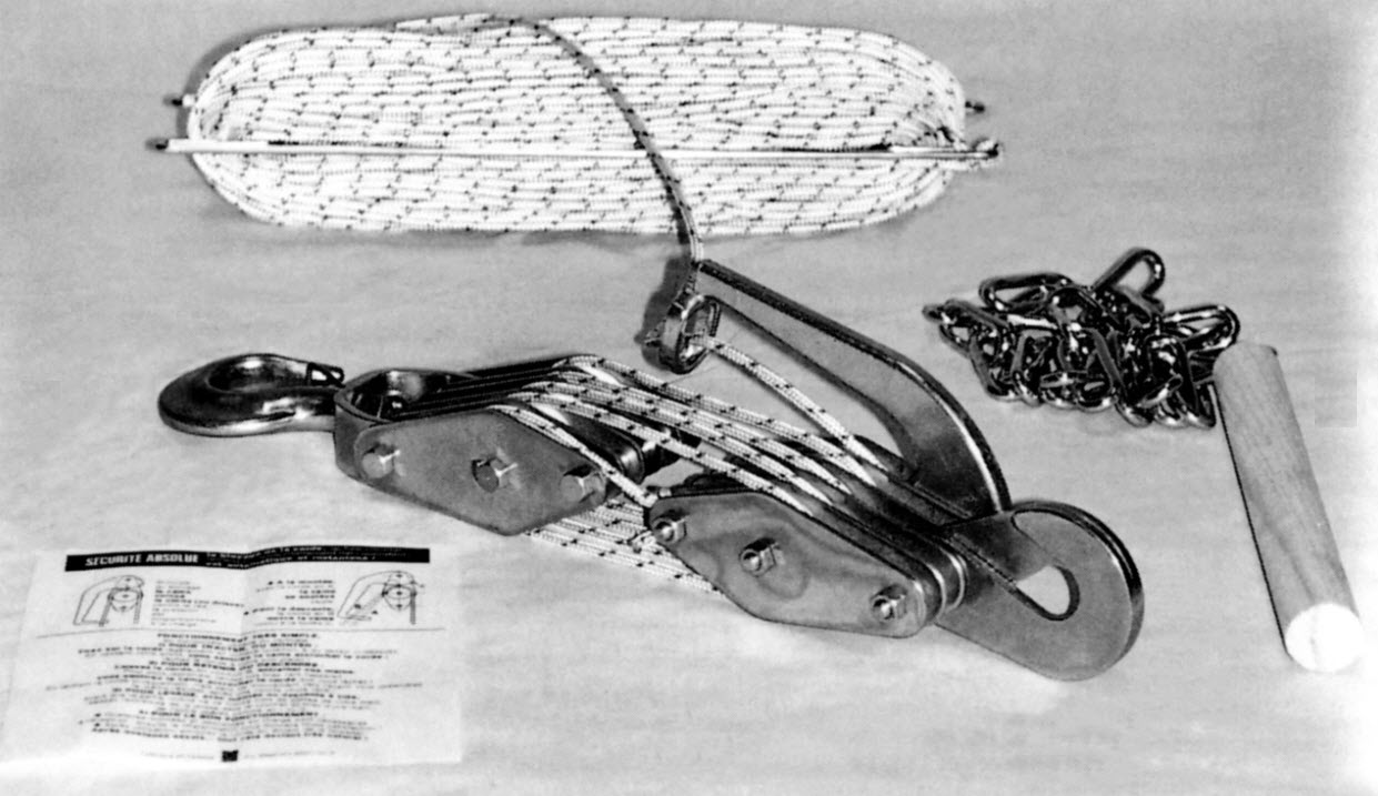 Hand-Seilflaschenzug 630 kg