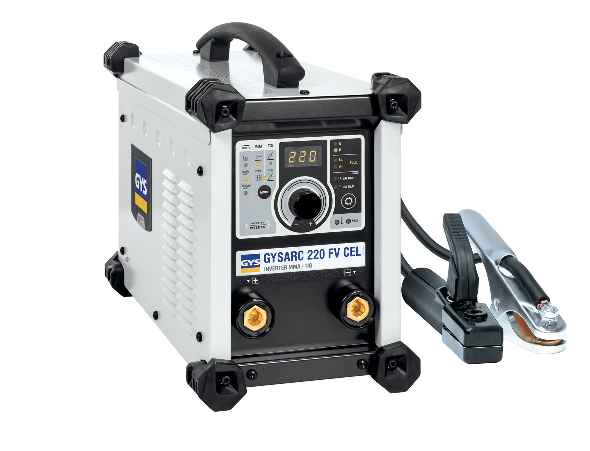 E-Handschweiss-Inverter GYSARC 220 FV CEL von der Marke GYS durch praktische-werkzeuge E-Handschweiss-Inverter GYSARC 220 FV CEL von der Marke GYS durch praktische-werkzeuge für eine optimale Schweisstechnik