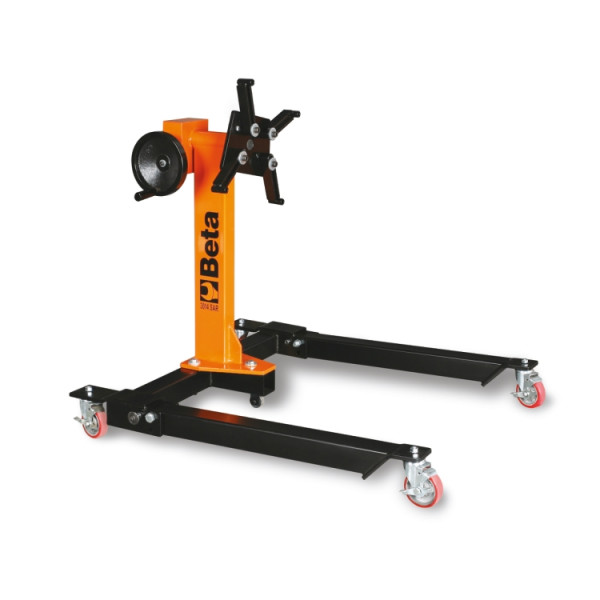 Klappbarer Motorhaltebock
