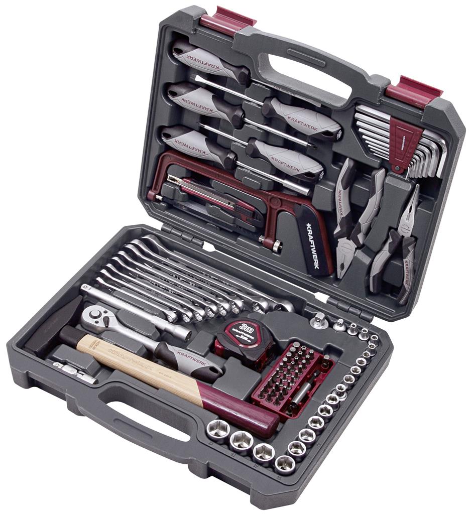 Steckschlüssel-Satz 1/4" + 3/8" 96-tlg. Kraftwerk Tools Steckschlüssel-Satz 1/4" + 3/8" 96-tlg. Kraftwerk Tools