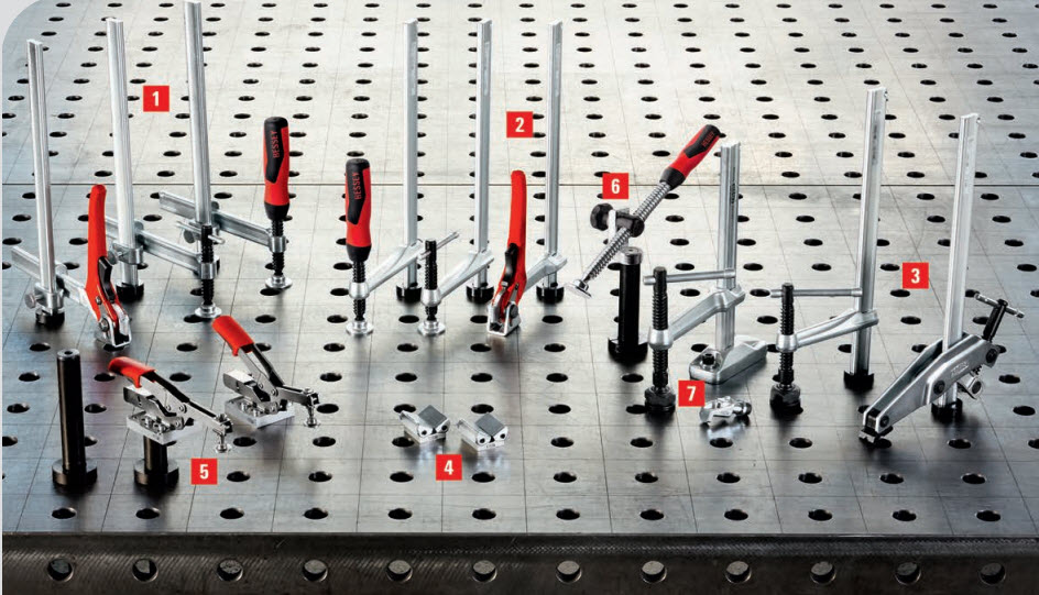 Bessey Spannelemente für Schweisstische Bessey Spannelemente für Schweisstische