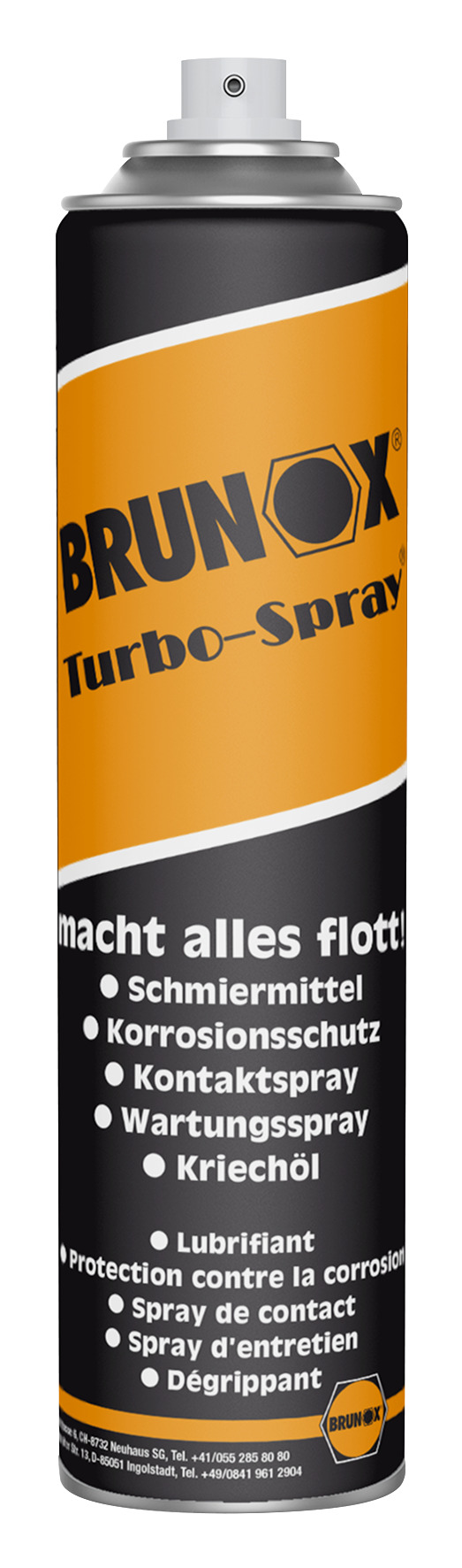 Turbospray Brunox er Multifunktionsspray von Brunox ist eine wahrer Alleskönner