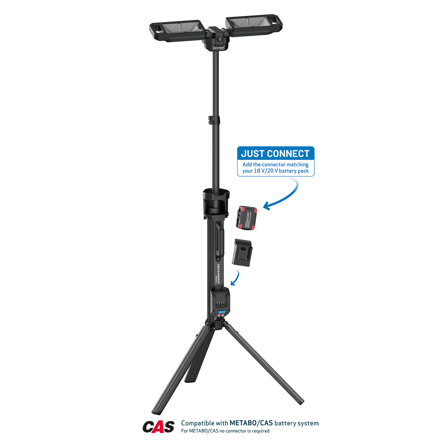 Arbeitsleuten LED CONNECT Tower