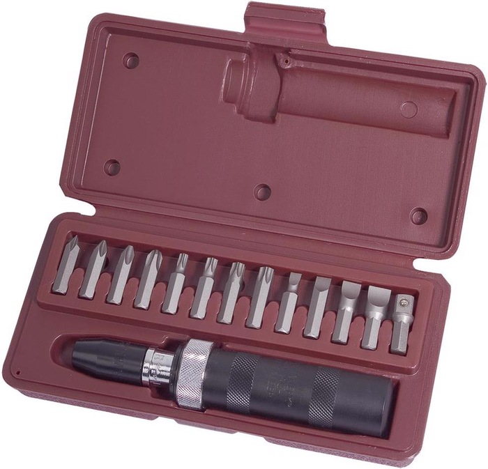 Hand-Schlagschraubendreher-Satz Hand-Schlagschraubendreher-Satz mit 5/16 Zoll Bits