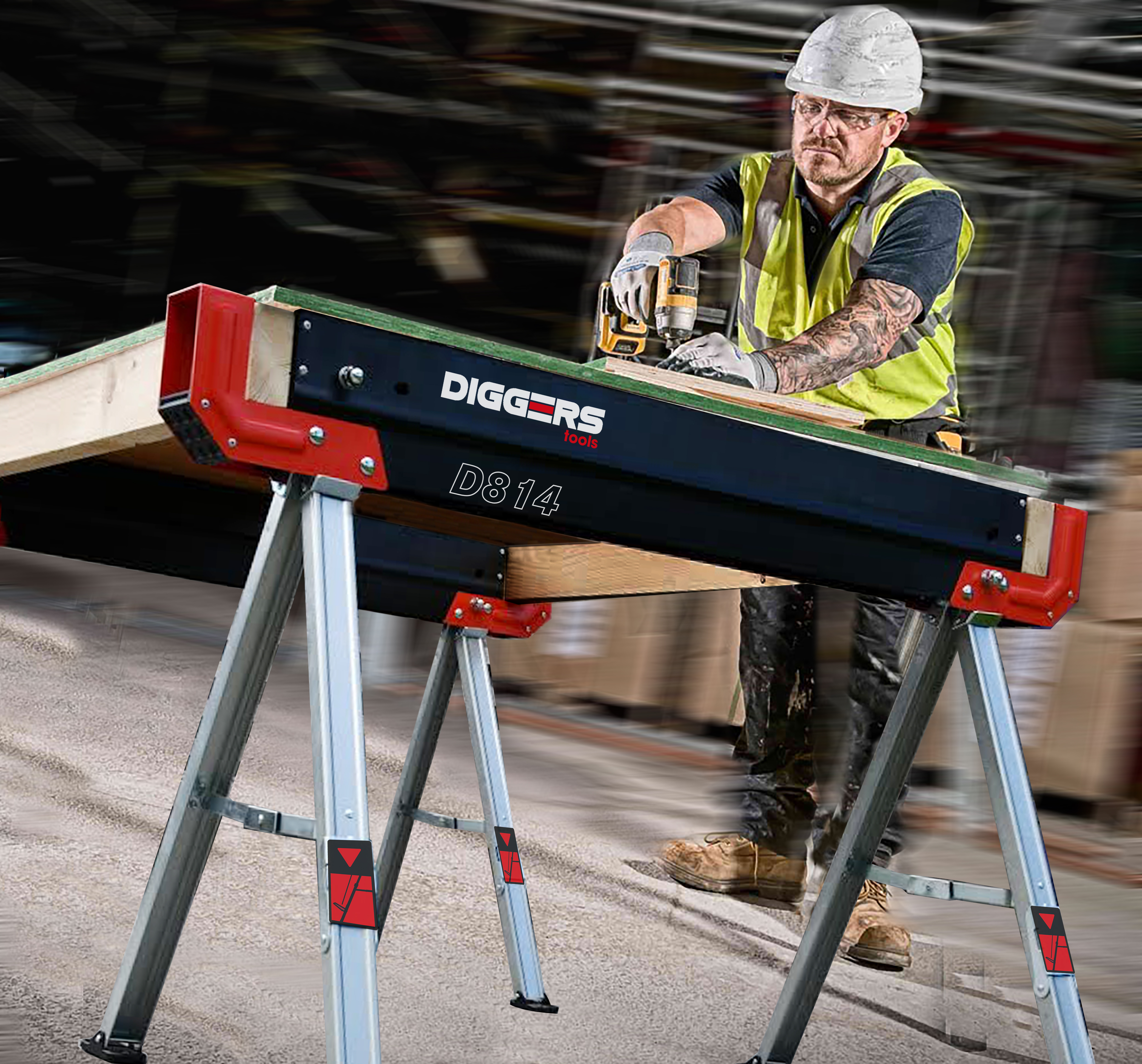 Arbeitsböcke 500kg