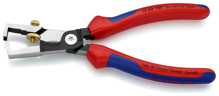 Abisolierzange mit Kabelschere Knipex 1362180 Abisolierzange mit Kabelschere Knipex 1362180