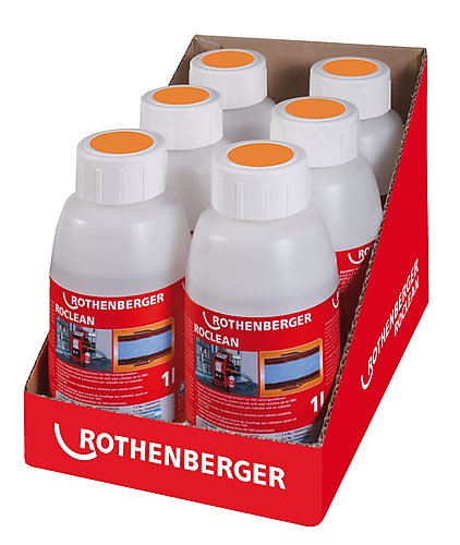 Reinigungsmittel zu Spühlkompressor Radiatoren von der Marke Rothenberger durch praktische-werkzeuge Reinigungsmittel zu Spühlkompressor Radiatoren von der Marke Rothenberger durch praktische-werkzeuge im Einsatz in der Haustechnik-Branche