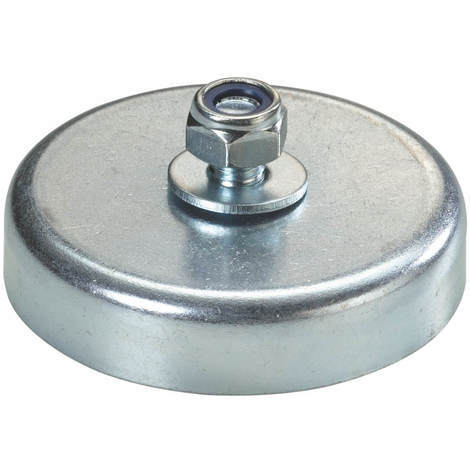 Magnet Fuss Ein Qualitätsmagnet mit eingespritztem und nicht eingelegtem Material