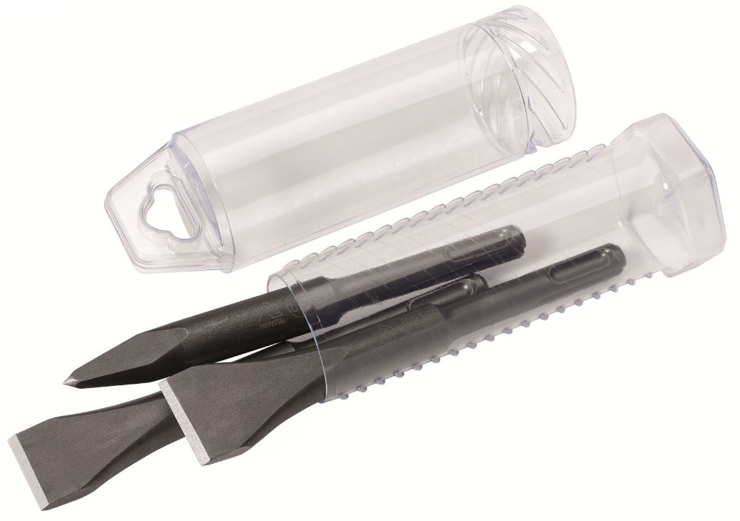 Meissel-Set extra kurz SDS+