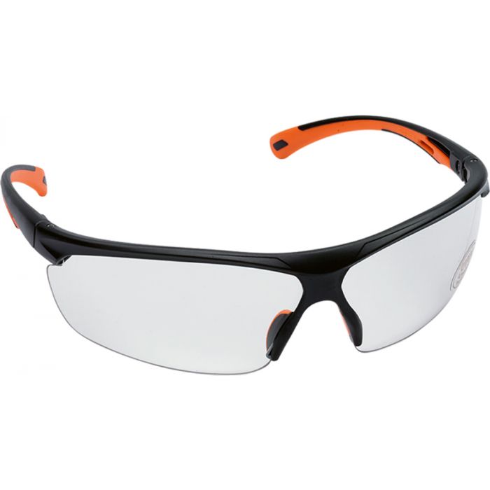Schutzbrille Move Leichte Schutzbrillen MSA mit einer stark nach hinten gezogenen Form, guter Seitenschutz, kratzfeste, beschlagfreie Polycarbonatscheiben