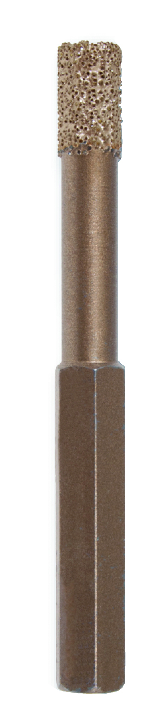 Diamant-Trockenbohrer 6-kt.Schaft Diamant-Trockenbohrer 6-kt.Schaft