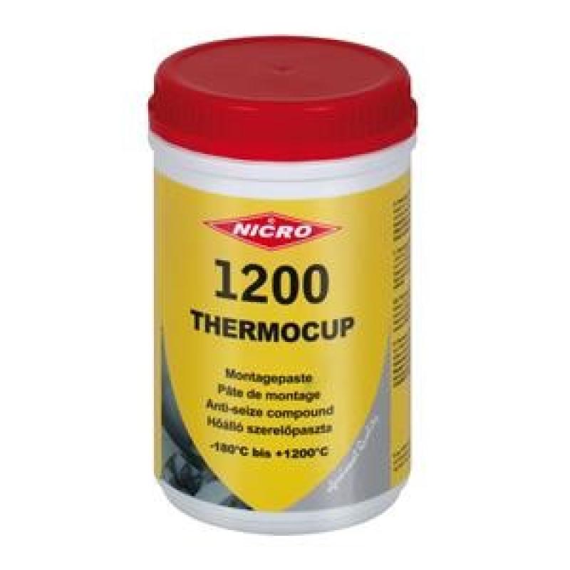 NICRO THERMOCUP 1200 Montagepaste enthält mikrofeinste Metall- und Mineralanteile, die in die kleinsten Ritzen eindringen können und so eine optimale Wirkung erzielen