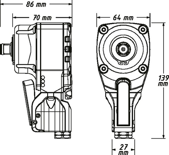 Twin Turbo Schlagschrauber