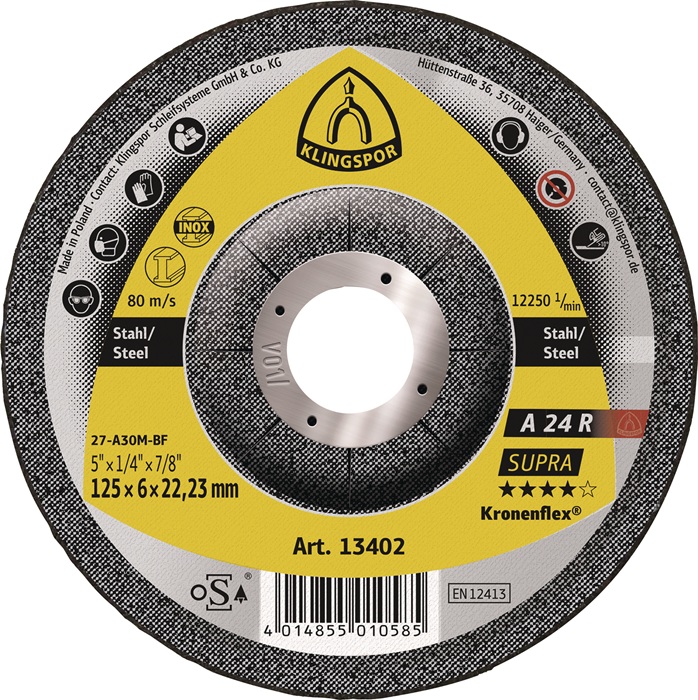 Schruppscheibe 125x6 mm