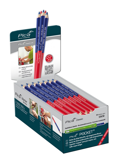 Markierstift rot & blau Pica Markierstift rot & blau Pica