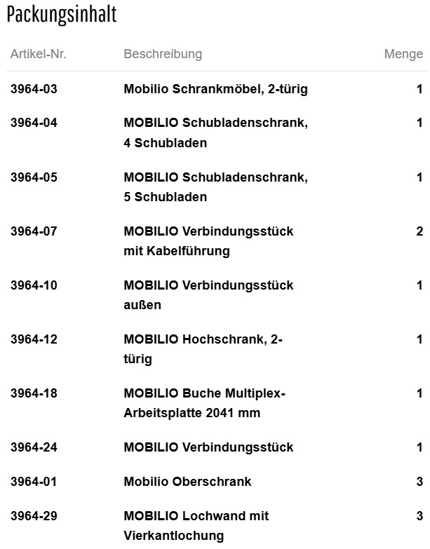 Werkstatt-Möbelsystem Mobilio 4-er Kombi von der Marke Kraftwerk durch praktische-werkzeuge für eine optimale Werkstatteinrichtung