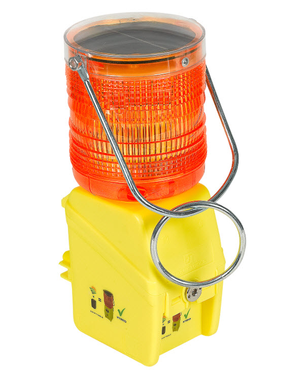 LED-Baustellenlampe 360° Hybrid