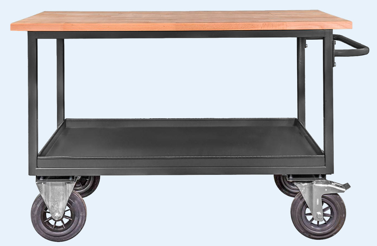 Tischwagen - mobile Werkbank