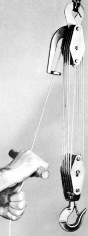 Hand-Seilflaschenzug 630 kg