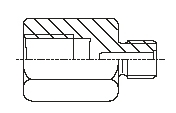 Uebergangsstück M16IG X M14AG