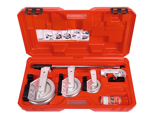 Biegegerät ROBEND H+W PLUS Set 12-22mm von der Marke Rothenberger durch praktische-werkzeuge Biegegerät ROBEND H+W PLUS Set 12-22mm von der Marke Rothenberger durch praktische-werkzeuge im Einsatz in der Haustechnik-Branche