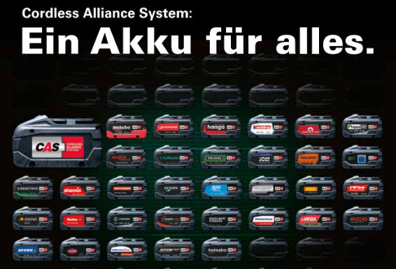 Akku System CAS Metabo Akku System CAS Metabo