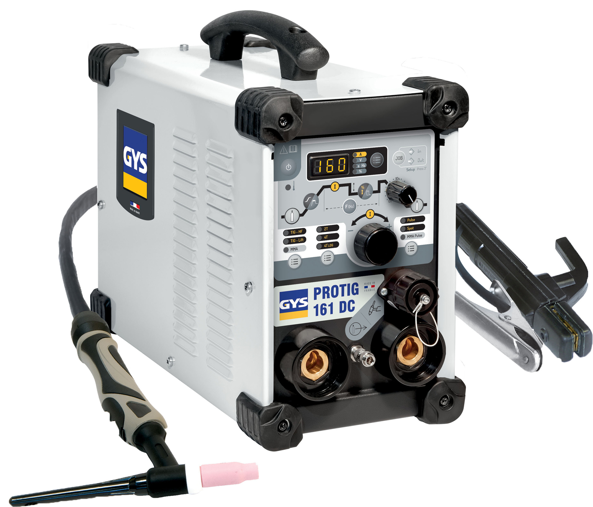 Schweissgerät WIG DC PROTIG 161 DC HF von der Marke GYS durch praktische-werkzeuge Schweissgerät WIG DC PROTIG 161 DC HF von der Marke GYS durch praktische-werkzeuge für eine optimale Schweisstechnik