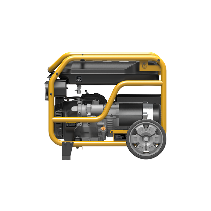 Stromerzeuger Benzin 8000W Fortec FT60004 mit Betriebsstundenzähler und Griff mit Rädern