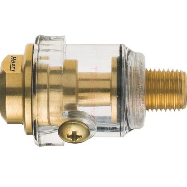 Mini-Oeler, Hazet Mini-Oeler Zum automatischen Oelen von pneumatischen Werkzeugen, Nachfüllbar, Füllmenge 28ml, z.B. direkt am Werkzeug befestigen