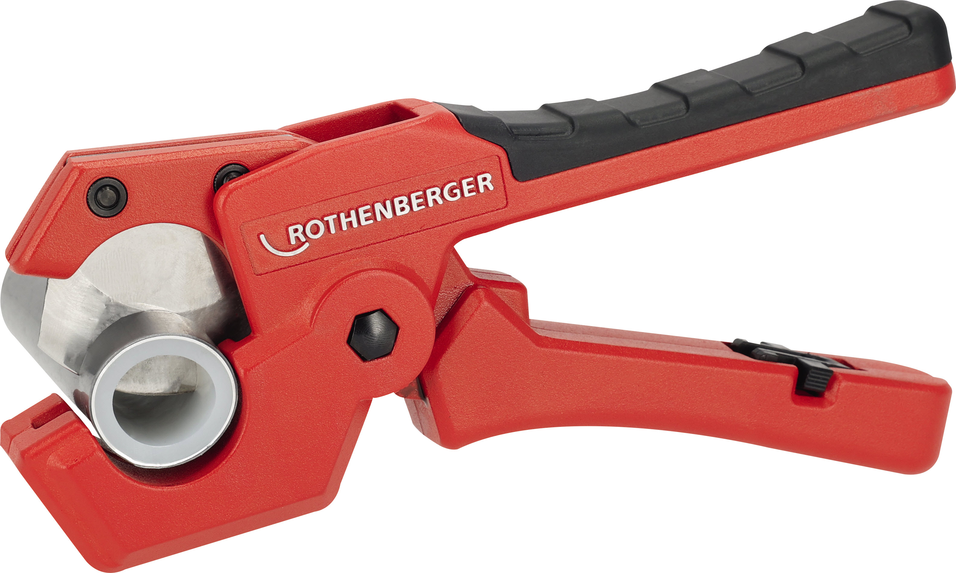 Rohrschere ROCUT 26 MXR 0-26mm von der Marke Rothenberger durch praktische-werkzeuge Rohrschere ROCUT 26 MXR 0-26mm von der Marke Rothenberger durch praktische-werkzeuge im Einsatz in der Haustechnik-Branche