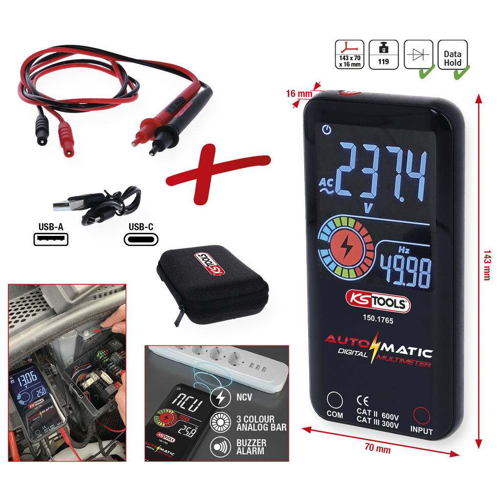 Digital_Multimeter_KS Tools Einfaches Arbeiten mit Digital_Multimeter_KS Tools von praktische Werkzeuge