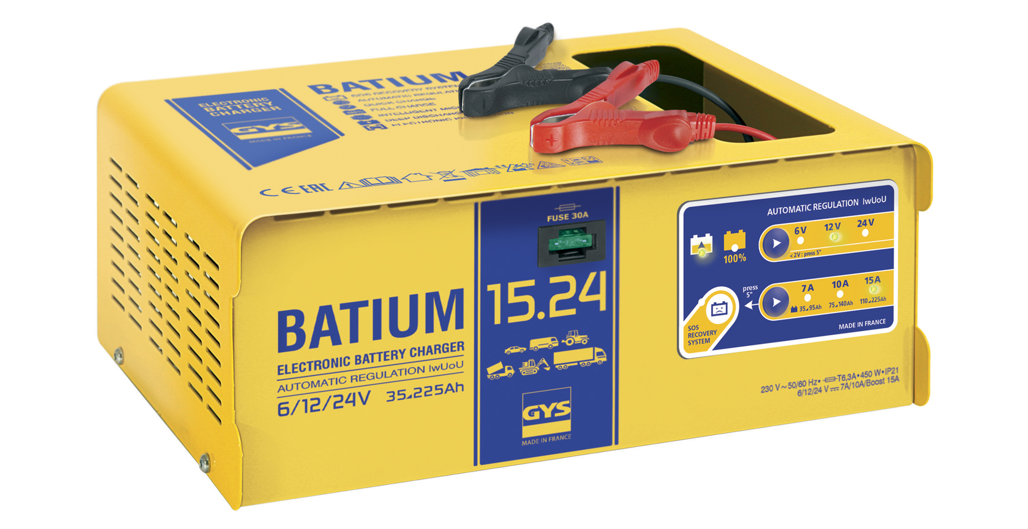 Batterie - Ladegerät BATIUM 6-24V von der Marke GYS durch praktische-werkzeuge Batterie - Ladegerät BATIUM 6-24V von der Marke GYS durch praktische-werkzeuge zur Unterstützung