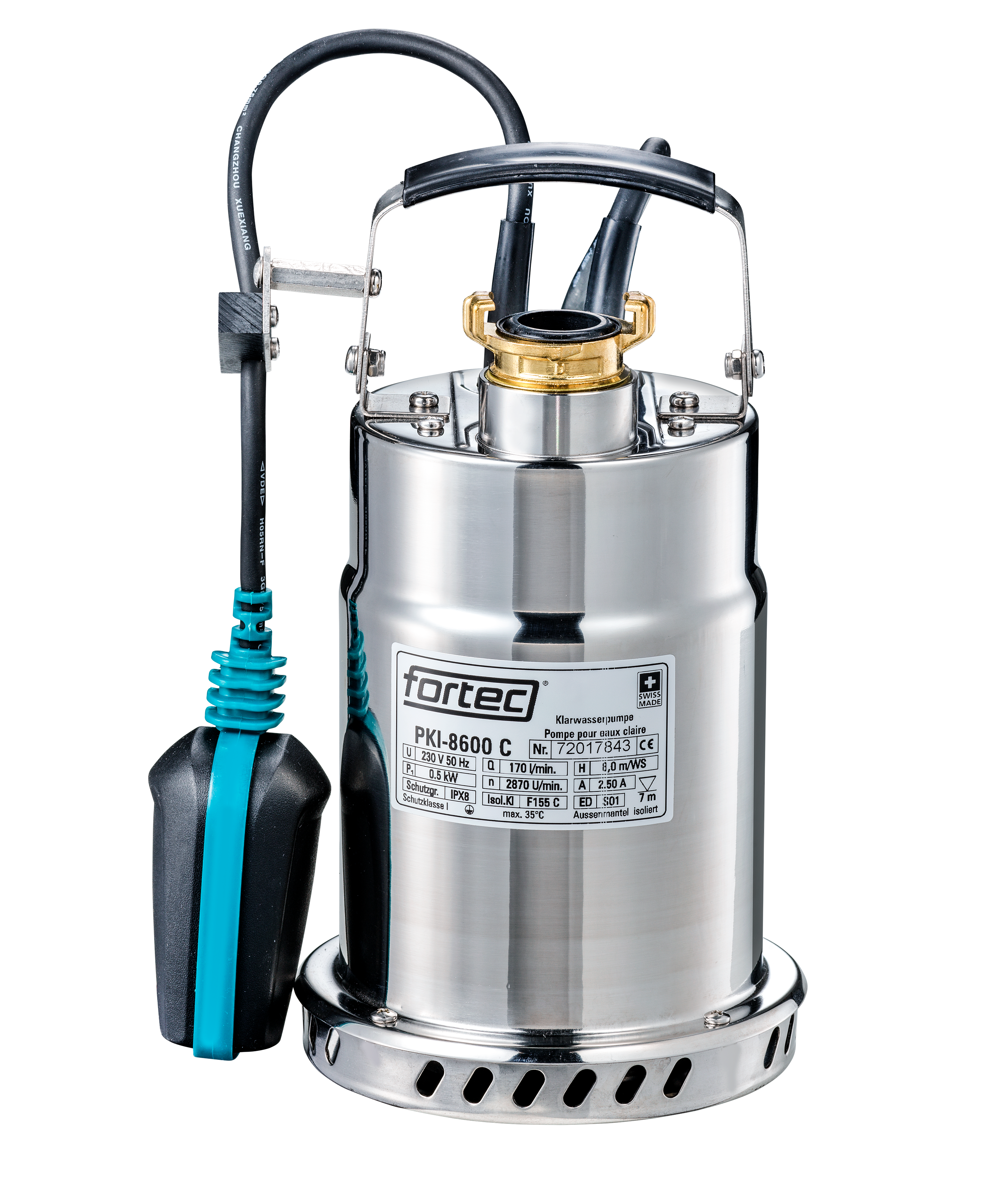 Klarwasserpumpe PKI  CV  9'600 l/h