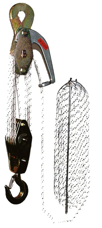 Hand-Seilflaschenzug 630 kg