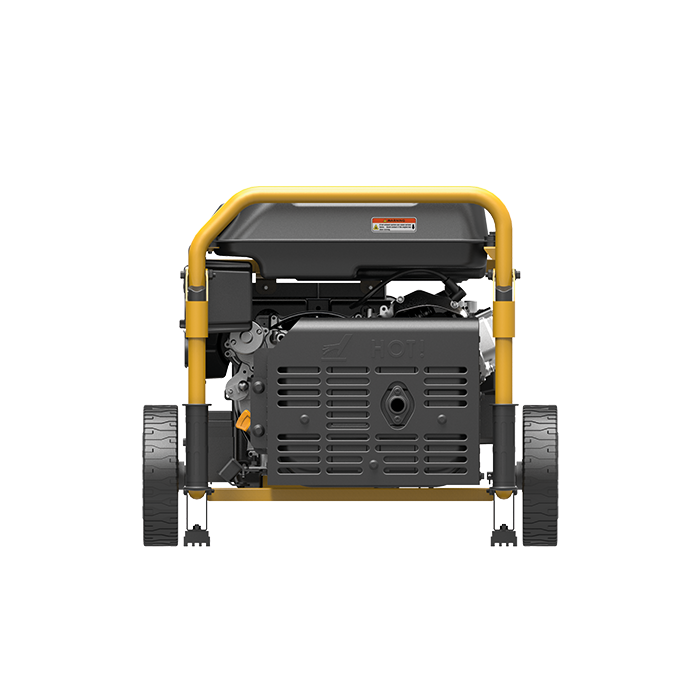 Stromerzeuger Benzin I-5500W Fortec FT60003 mit Betriebsstundenzähler und Griff mit Rädern