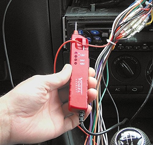 Spannungsprüfer Auto-Tester mit  optische Anzeige über LED-Reihe