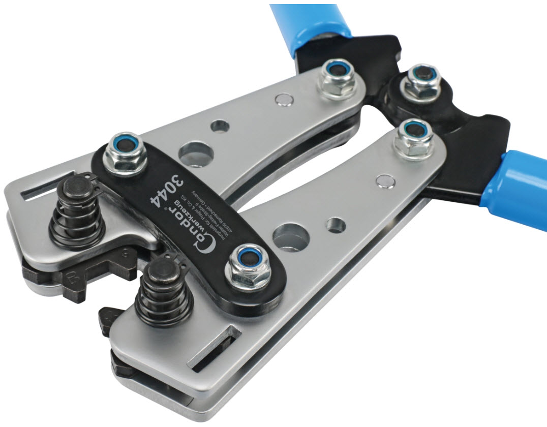 Crimpzange mit 6-kant Crimp-Profil