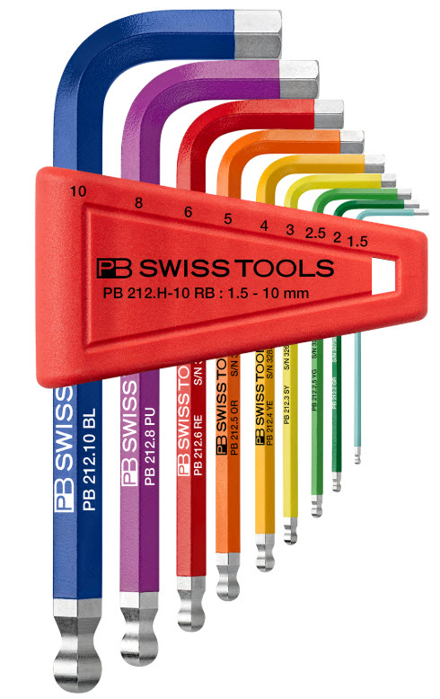 Stiftschlüssel-Satz PB 212/H-10RB