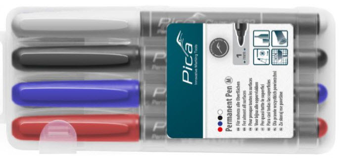 Permanent-Marker Pen SET 534 M - 1.0mm