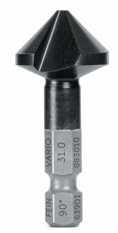Kegelsenker 90° 31.0 mm Vario Bit-Schaft