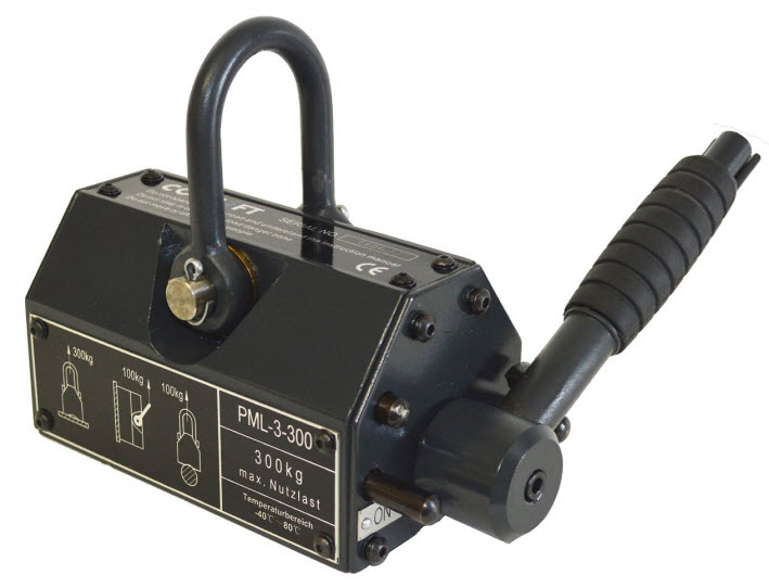 Lasthebemagnet PML, Comlift Lasthebemagnet PML zum Heben von Stahlmaterial auf gereinigten Flächen
