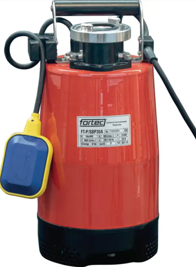 Schmutzwasserpumpe 230V 30'000 l/h