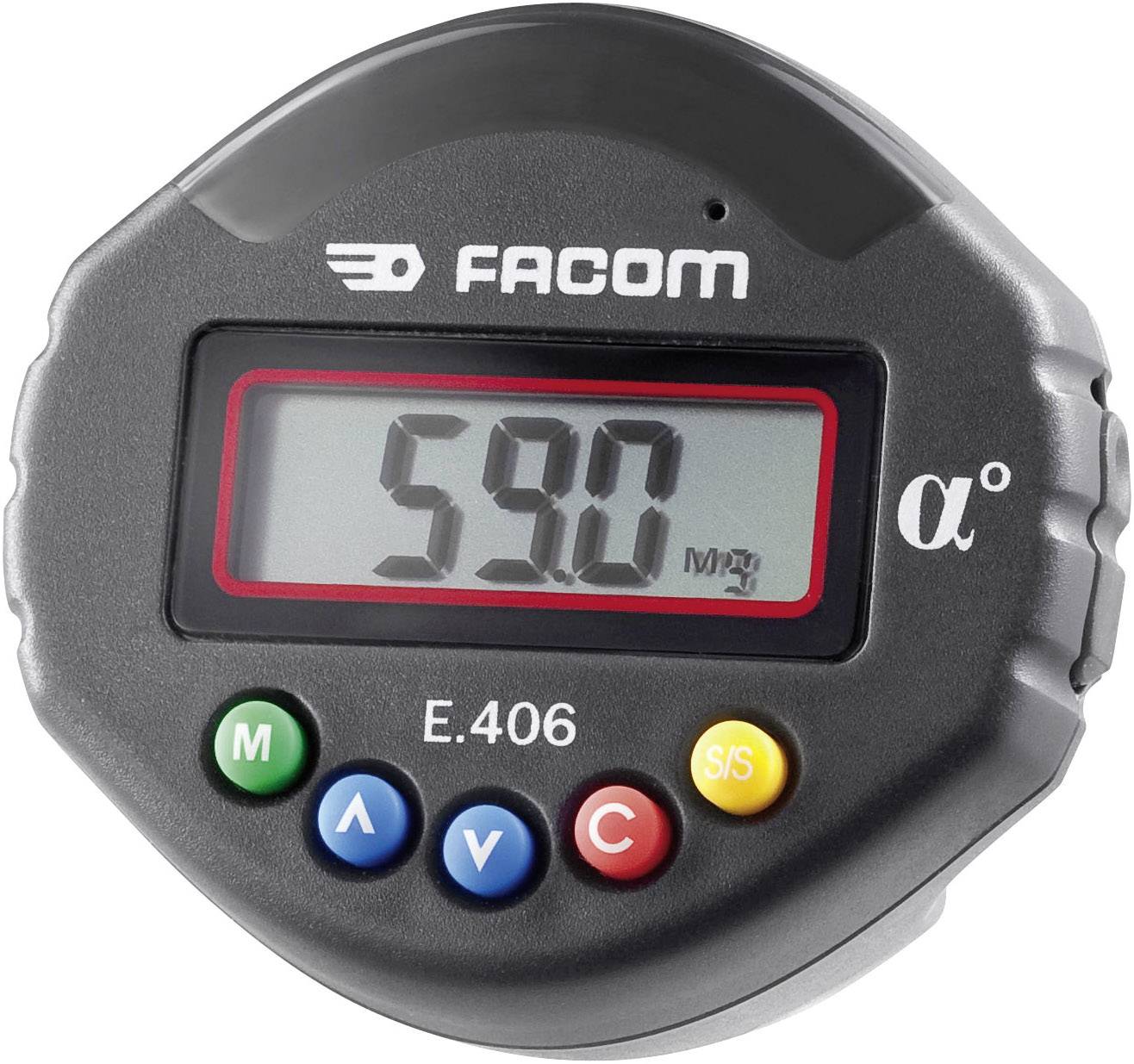 Elektronischer Winkel-Adapter Facom Elektronischer Winkel-Adapter Facom E.406 für ein ganz einfaches und genaues Winkel anziehen
