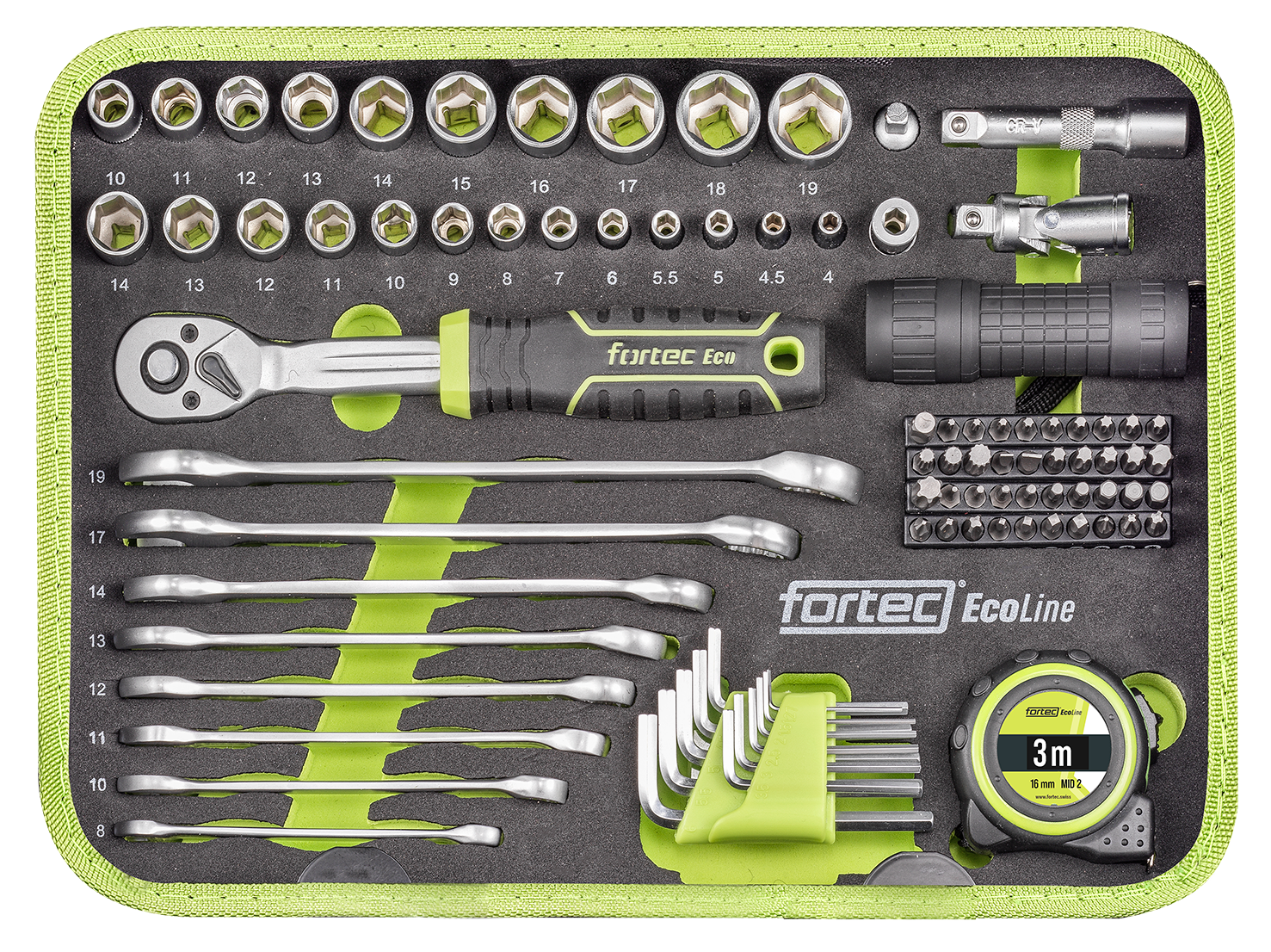 Werkzeugkoffer ECO 127-tlg.