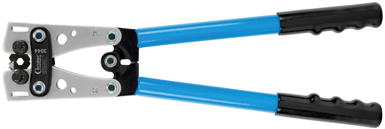 Crimpzange mit 6-kant Crimp-Profil