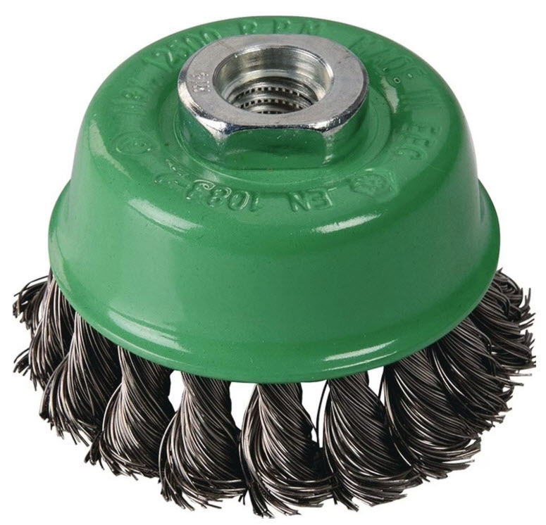Topfbürste Inox M14 65x0.50 mm  gezopft