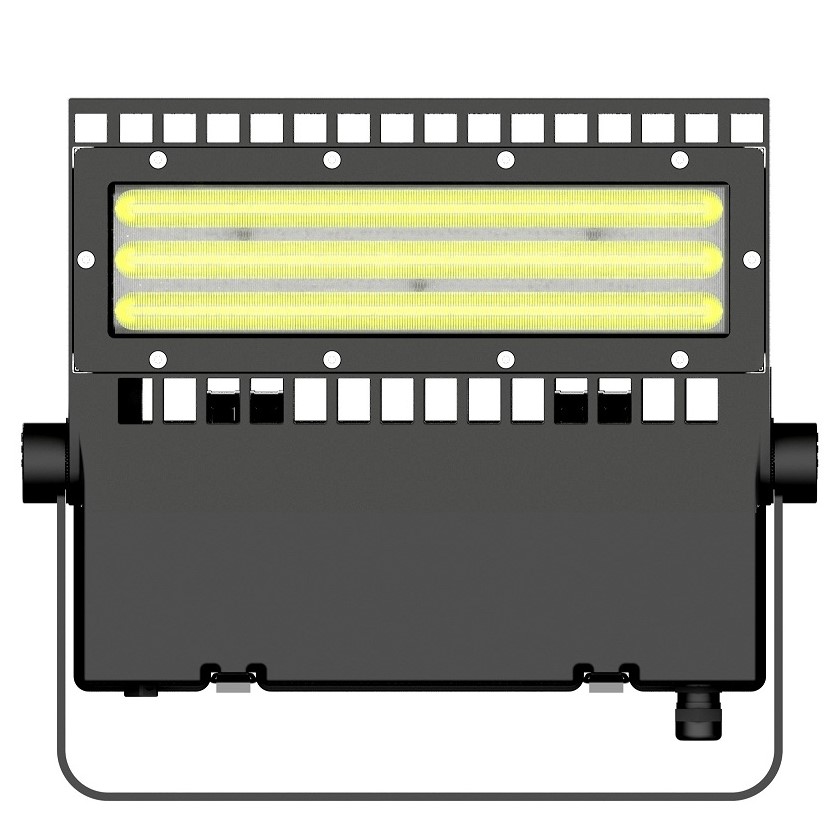 Ein wetterfester und robuster LED Flutlichtstrahler der durch die asymmetrische Linsenoptik viele Anwendungsmöglichkeiten abdeckt.  Das schlagfeste Gehäuse (IK10), sowie die Qualitätskomponenten garantieren die Funktion unter rauhen Bedingungen. 