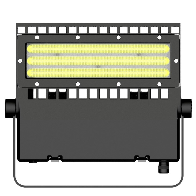 LED Flutlichtstrahler Field Light Asymmetric 100W, Nordride Ein wetterfester und robuster LED Flutlichtstrahler der durch die asymmetrische Linsenoptik viele Anwendungsmöglichkeiten abdeckt. Das schlagfeste Gehäuse (IK10), sowie die Qualitätskomponenten garantieren die Funktion unter rauhen Bedingungen.