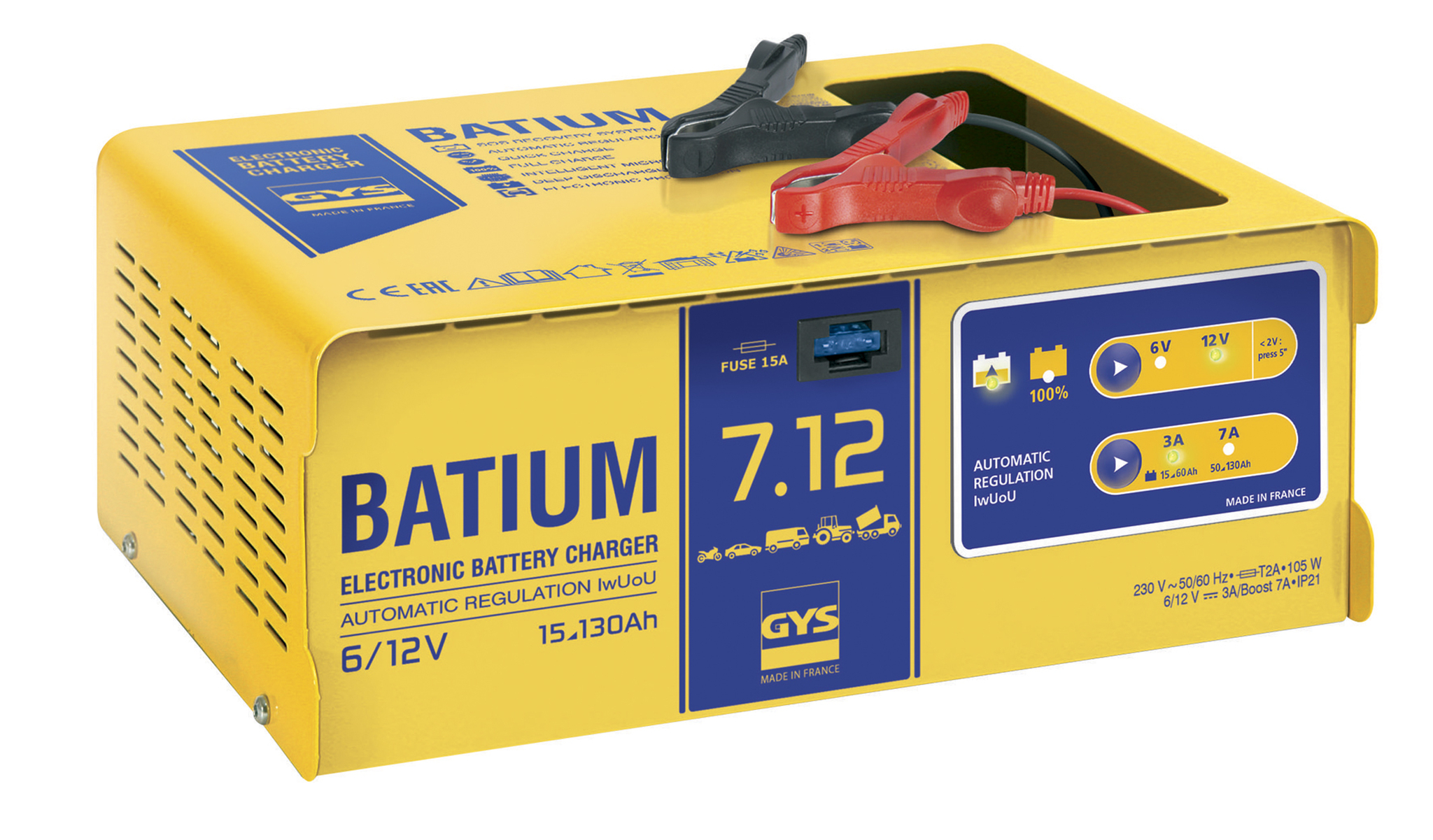 Batterie - Ladegerät BATIUM 6-12V von der Marke GYS durch praktische-werkzeuge Batterie - Ladegerät BATIUM 6-12V von der Marke GYS durch praktische-werkzeuge zur Unterstützung